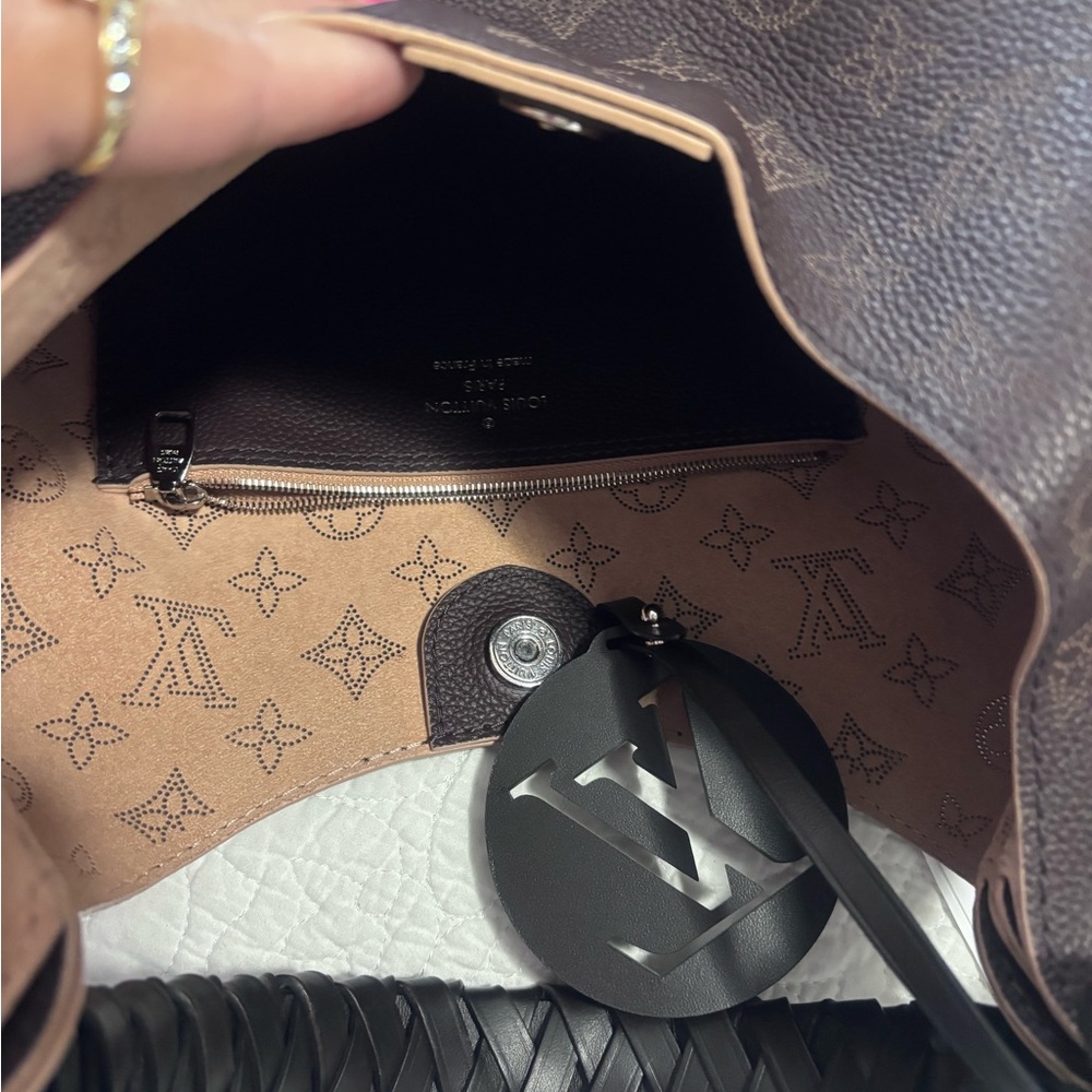 Louis Vuitton Dark Brown Monogram Shoulder Bag - Picture 6 of 16